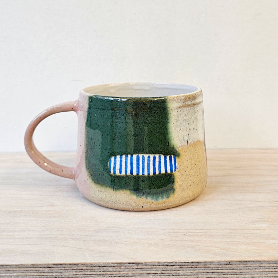 Hand-thrown Stoneware Mug