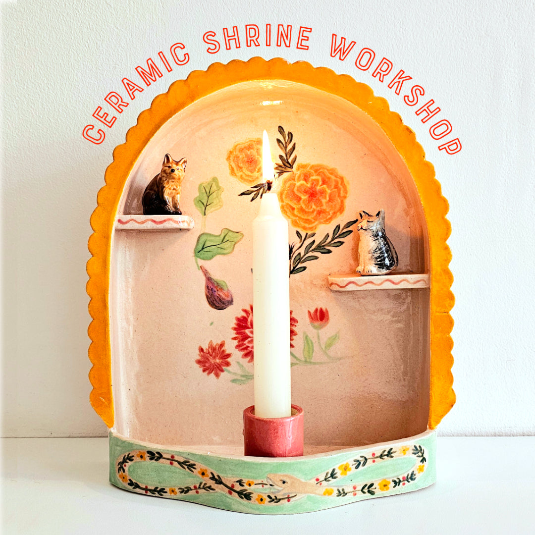 Ceramic Shrine Workshop Saturday 11th October 2025